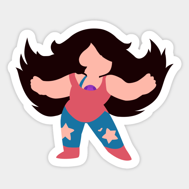 Amethyst - Steven Palette Sticker by smirkingdesigns